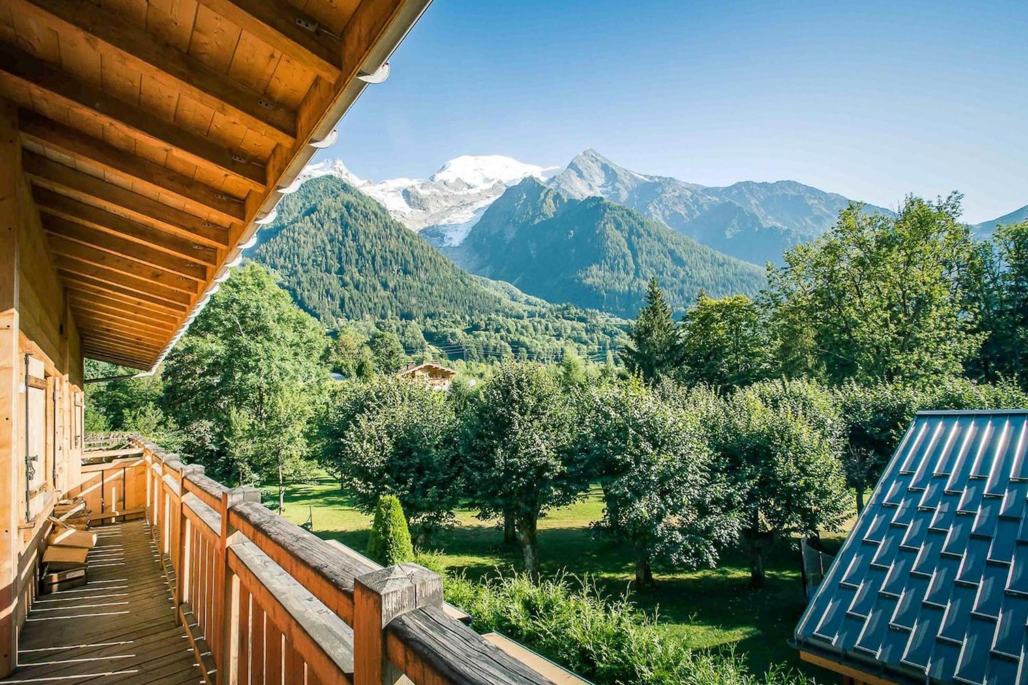 Ferienwohnung L'Ecrin Des Bossons Chamonix Exterior foto