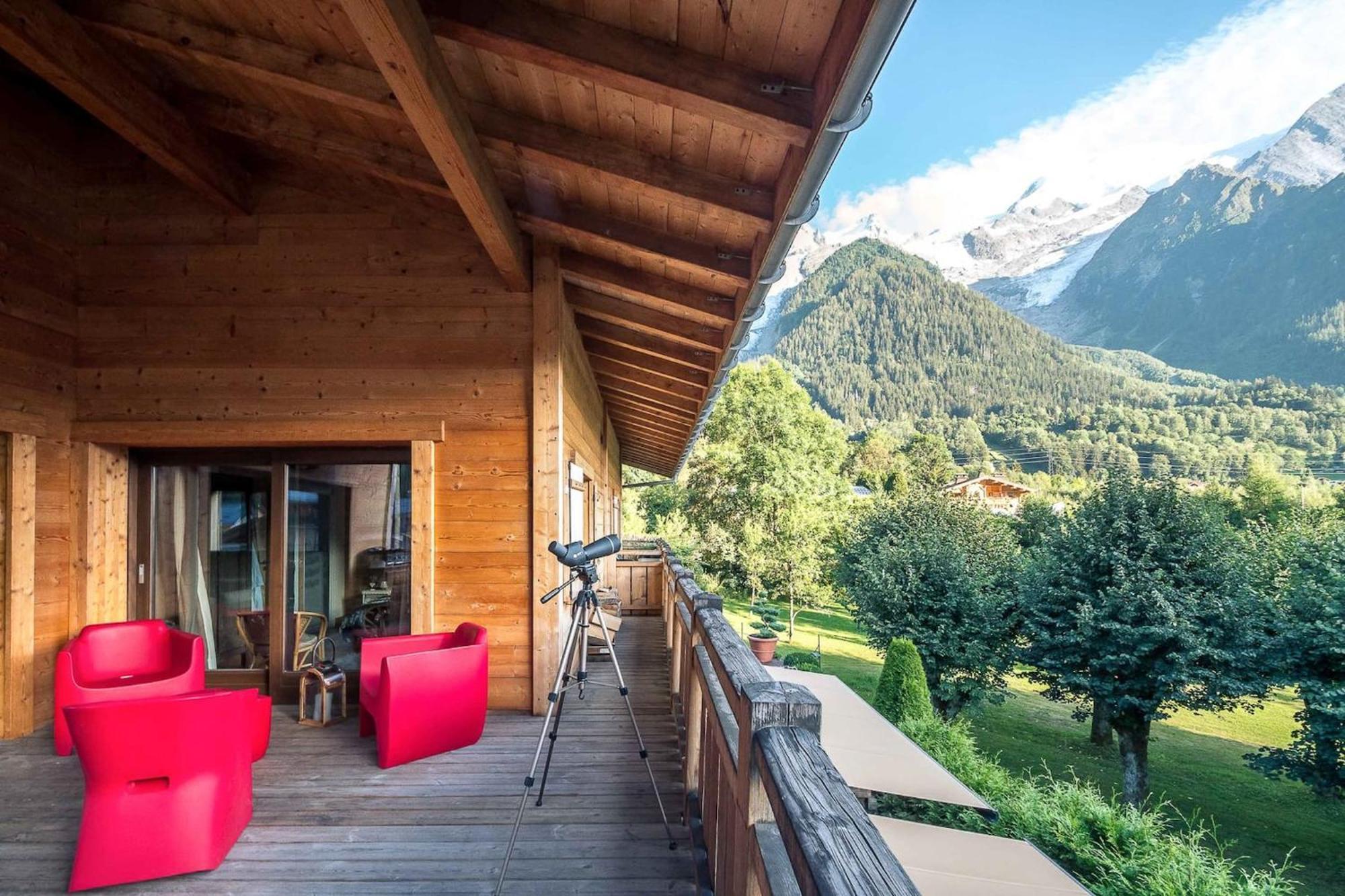 Ferienwohnung L'Ecrin Des Bossons Chamonix Exterior foto